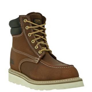 MCRAE INDUSTRIAL RUST 6 CREPE LACER (work boots occupational footwear