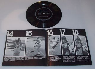 Maury Wills 1972 M Wills Dodgers Running Fundamentals Record Booklet