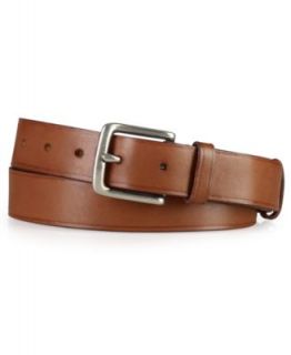 Polo Ralph Lauren Accessories, Classic Leather Nickel Buckle Belt