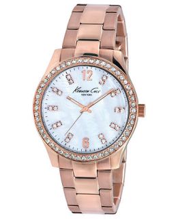 Kenneth Cole New York Watch, Womens Rose Gold Ion Plated Stainless