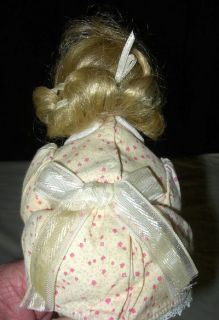 1992 MBI Porcelain Girl Doll in Pajamas Artist Signed