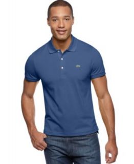 Lacoste LVE Shirt, Slim Fit Pique Polo Shirt   Mens Polos