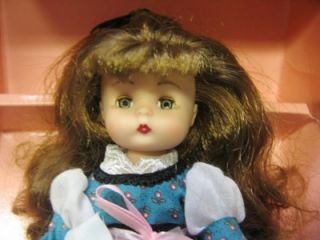 Effanbee Little Women Meg Doll Story Book Series MV207 1994 COA