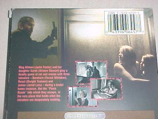 Panic Room DVD Jodie Foster Superbit Movie