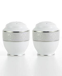 Mikasa Dinnerware, Parchment Salt and Pepper Shakers   Fine China