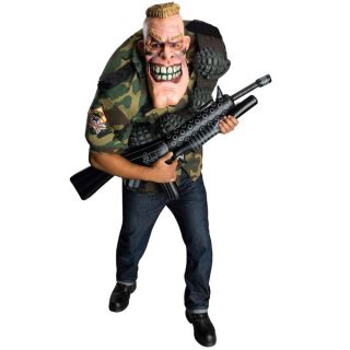 Mens Scary Army Drill Sergeant Halloween Costume