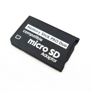 Micro SD SDHC TF to Memory Stick MS Pro Duo PSP Adapter