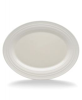 Mikasa Dinnerware, Swirl White Oval Vegetable Bowl   Casual Dinnerware