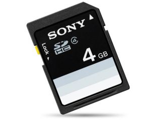 Sony 4GB Class 4 SDHC Memory Card for Cameras and Camcorders
