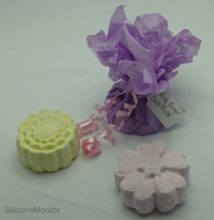 Mixed Flower Silicone Bath Bomb Soap Candle Mould