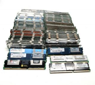 60x 1gb  PC2 5300  667MHz  ECC Full  Server DDR2 Memory Modules