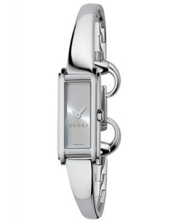 Gucci Watch, Womens G Line Collection Stainless Steel Bangle Bracelet
