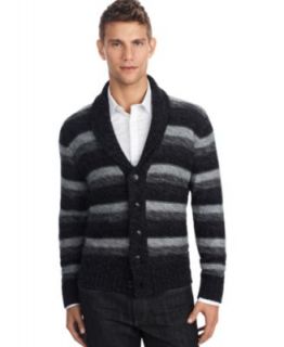 Kenneth Cole Reaction Sweater, Color Block Shawl Cardigan   Mens