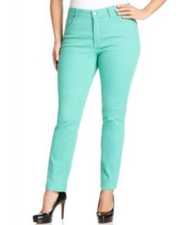 Not Your Daughters Jeans Plus Size Jeans, Sheri Skinny, Jade Stone