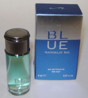 Get 4 Free Mens Blue Mandalay Bay 0 27oz 8ml Mini Cologne Gift