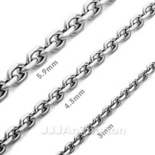 Mens Stainless Steel Necklace O Chain 11 29 VJ756