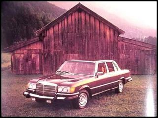 1979 Mercedes Benz Prestige Brochure 240 280 300 450