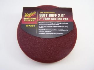 Meguiars Soft Buff 2 0 7 Foam Cutting Pad W7207 Detail Polish Rotary