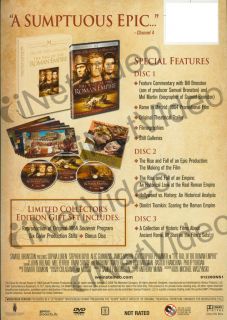 The Fall of The Roman Empire 3 Disc Limited C New DVD