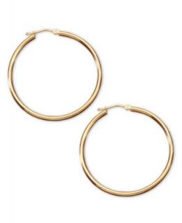 Gold Earrings, 14k Hoop Earrings   Earrings   Jewelry & Watches   