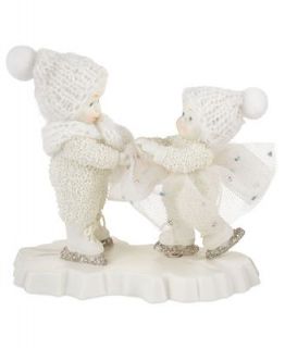 Department 56 Collectible Figurine, Snowbabies Come Skate With Me