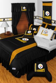 New NFL Pittsburgh Steelers Twin Bedding Comforter Set