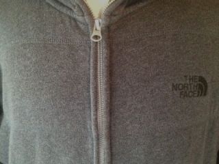 Mens The North Face Gray Wanaka Full Zip Hoodie Sweatshirt Jacket