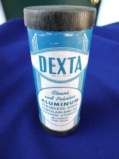 1940 Dexta Aluminum Stainless Steel Pot Pan Cleaner and Polish