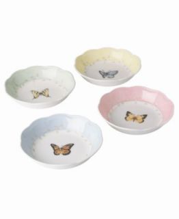 Lenox Dinnerware, Set of 4 Butterfly Meadow Mugs   Casual Dinnerware