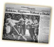 WASHINGTON REDSKINS #1 GAME SUPER BOWL HAND SIGNED TEAM FOOTBALL 49