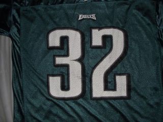 Reebok Philadelphia Eagles Michael Lewis Football Jersey #32 Mens Size