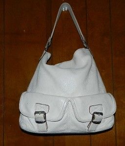 Michael Michael Kors Off White Leather Purse Handbag