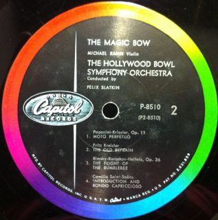 1960 1st Press MICHAEL RABIN magic bow violin LP VG+ P 8510 Vinyl
