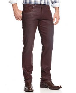 For All Mankind Jeans, Straight Leg Coated Colored Jeans   Mens