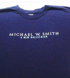 Michael w Smith A New Hallelujah XL T Shirt Christian