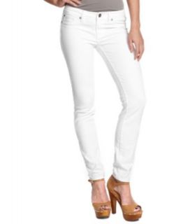 Else Jeans, Skinny Colored Denim White Wash   Womens Jeans