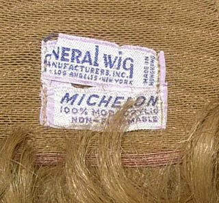 General Wig Michelon Short Light Brown Wig