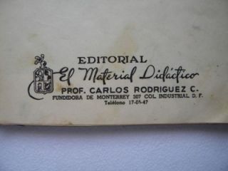 Memoirs School Scrapbook Poetry Moral w Photos Monterrey Mexico
