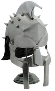 Roman Gladiator Metal Helmet MF Doom Mask Medieval Armor Steel Spikes