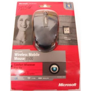Microsoft Wireless Mobile Mouse 3500 Storm Gray Metallic GMF 00133