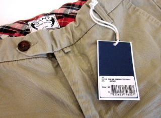 Michael Bastian for Gant Destroyed Safari Khaki Chino Pants 34