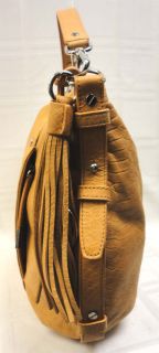 Authentic Michael Kors Bowen Large Brown Python Shoulder Tote Handbag