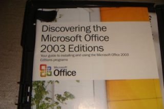 Microsoft Office Student and Teacher Edition 2003 Retail Version