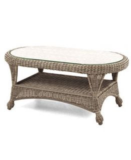 Sandy Cove Wicker Patio Furniture, Outdoor Coffee Table