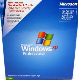 Microsoft Windows XP Professional w Product Key 3121S2