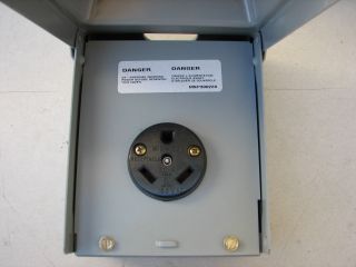Midwest U013 120V 30Amp RV Receptacle Outlet and Cover