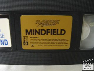 Mindfield VHS Michael Ironside Christopher Plummer 097587032128