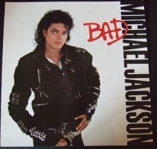 Michael Jackson King of Pop Bad Promo Album Poster Flat