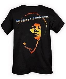 Michael Jackson Early Years Vinyl Record T Shirt Large