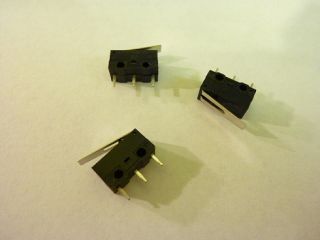 20pcs Miniature Micro Switch with Lever 12 8x6 5x5 7mm